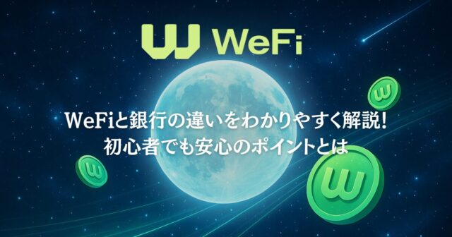 WeFiと銀行の違いをわかりやすく解説!初心者でも安心のポイントとは